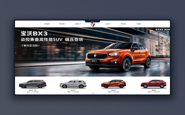 寶沃汽車網站