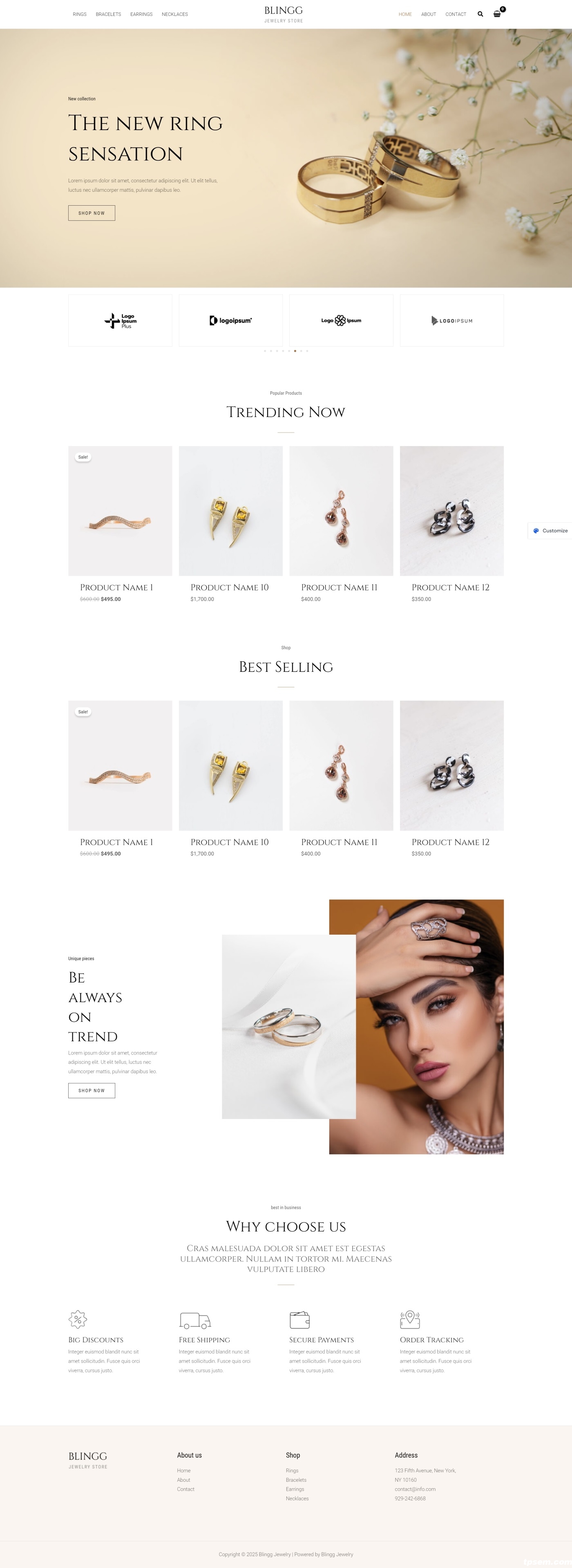 Home - Blingg Jewelry